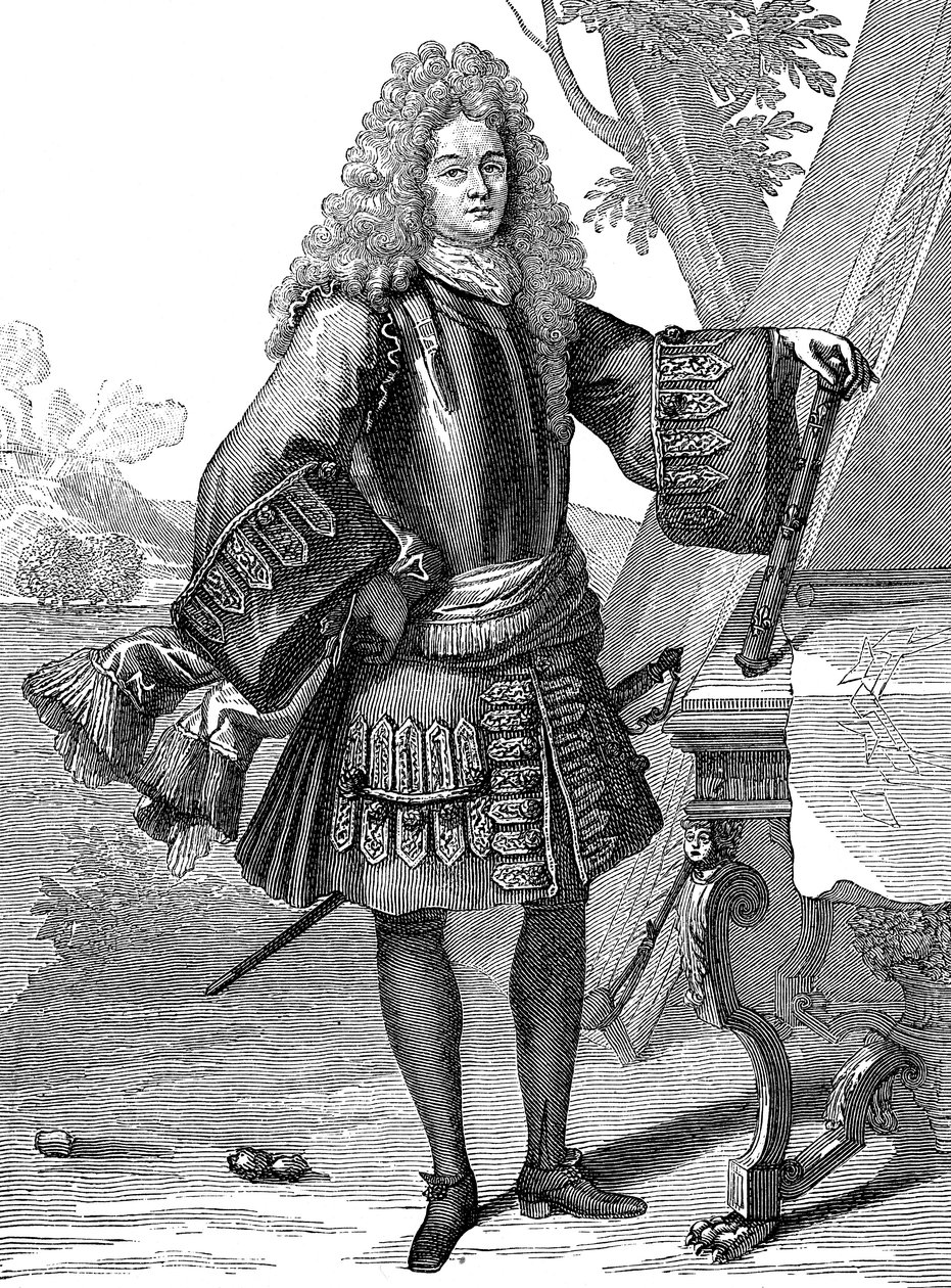 Sebastien Vauban, fransk militæringeniør, c1680 af Unbekannt