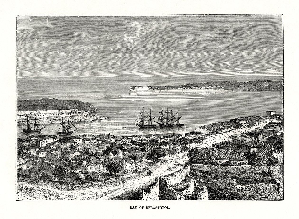 Sebastopol, Ukraine, 1879 af Unbekannt