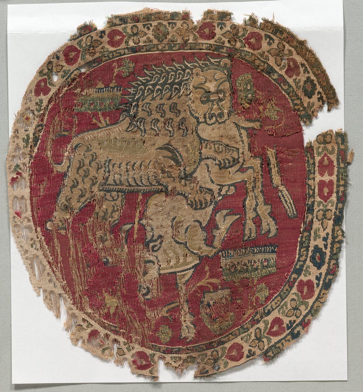 Segmentum fra en tunika, 750 - 799. af Unbekannt