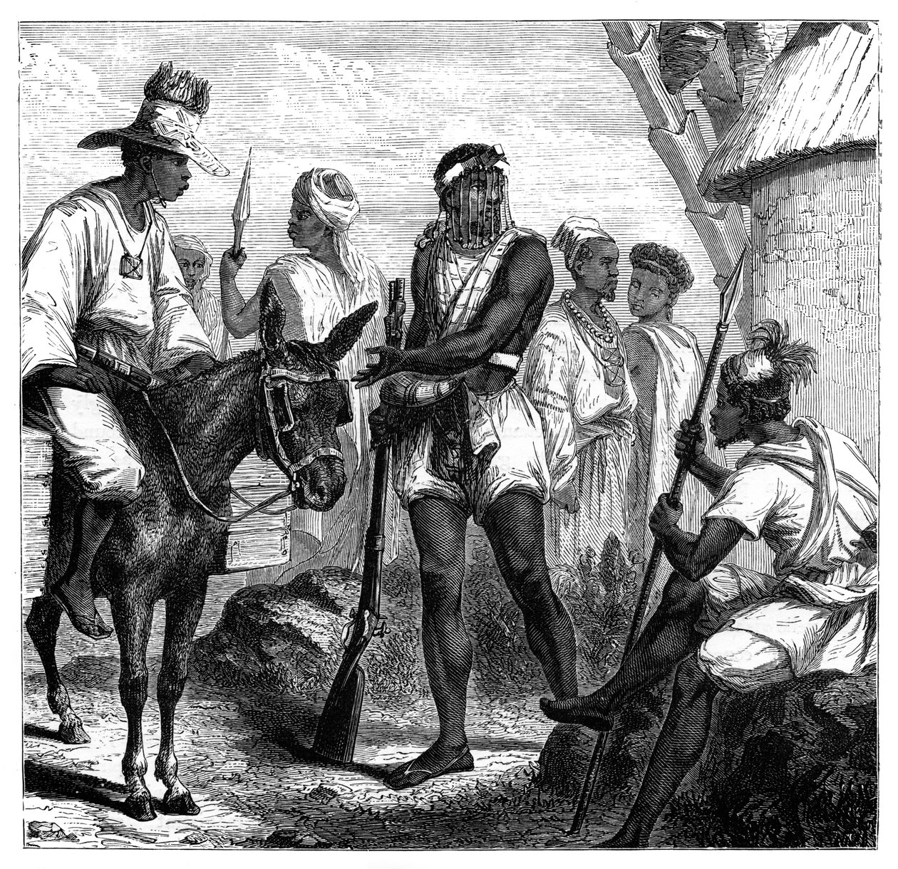 Senegalesere, c1890 af Unbekannt
