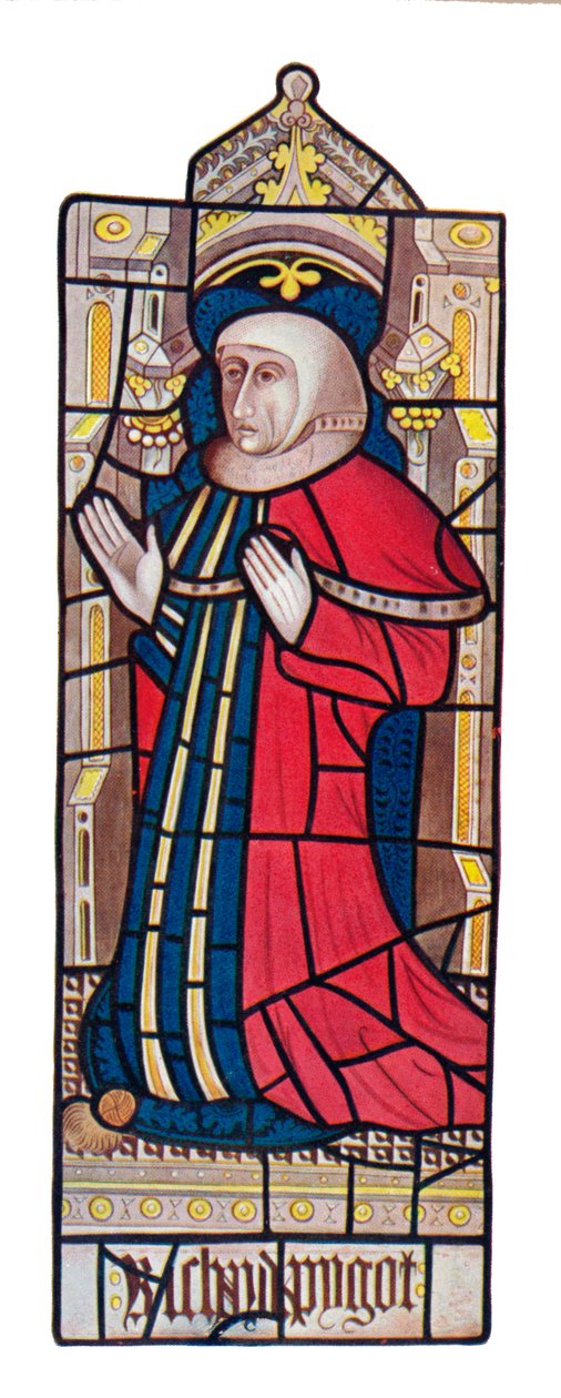 Serjeants at Law. Long Melford Church, Suffolk, 1903 af Unbekannt