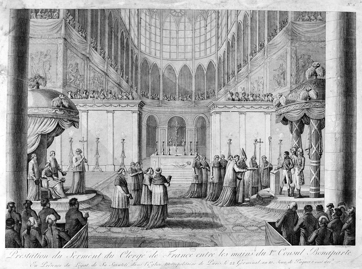 Tjeneste af Frankrigs præstes ed, 1800-tallet af Unbekannt