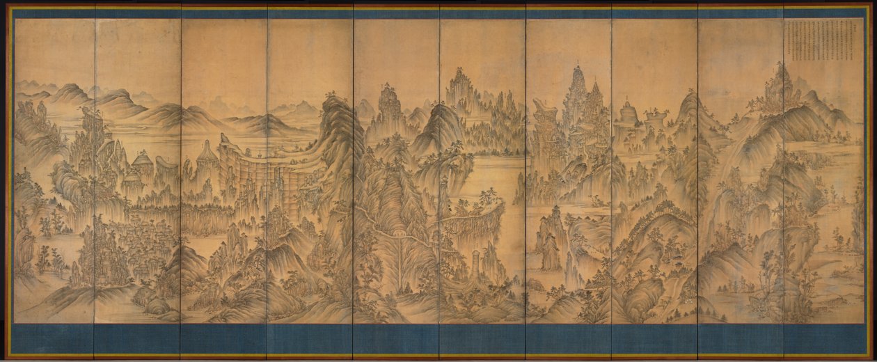 Seven Jeweled Mountain, slutningen af 1800-tallet. af Unbekannt