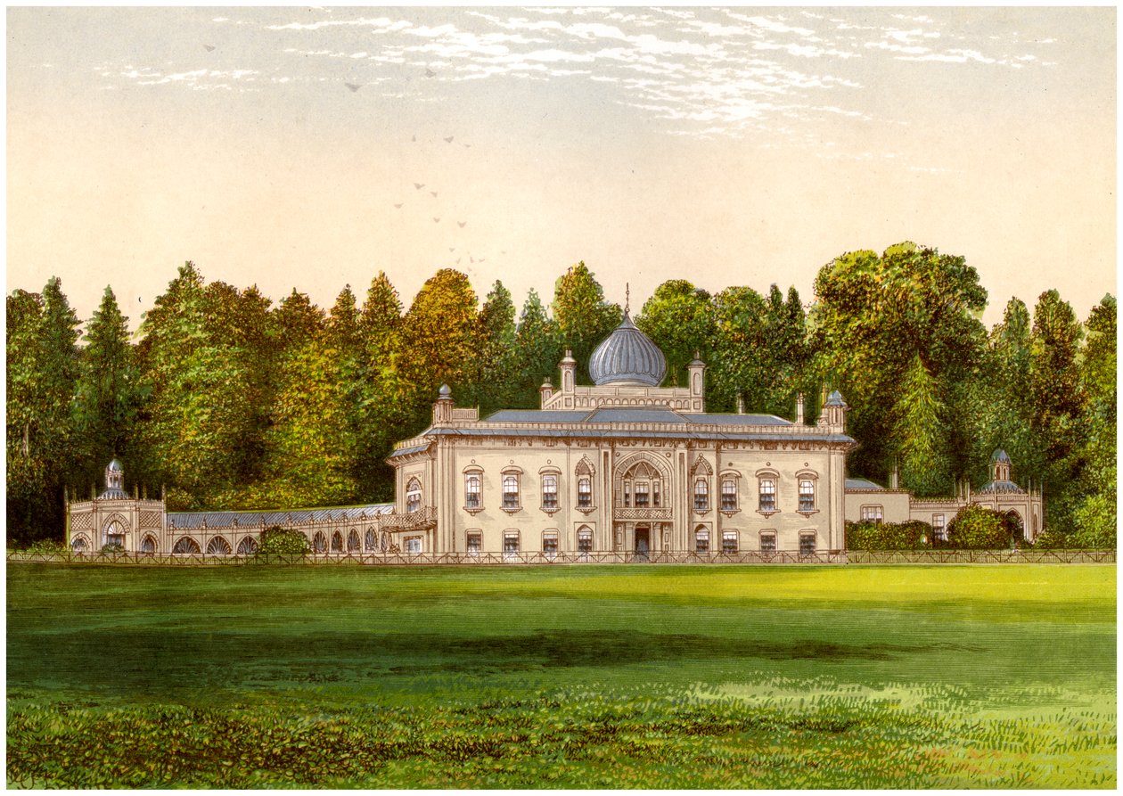 Sezincote, Gloucestershire, hjemsted for Baronet Rushout, c1880 af Unbekannt