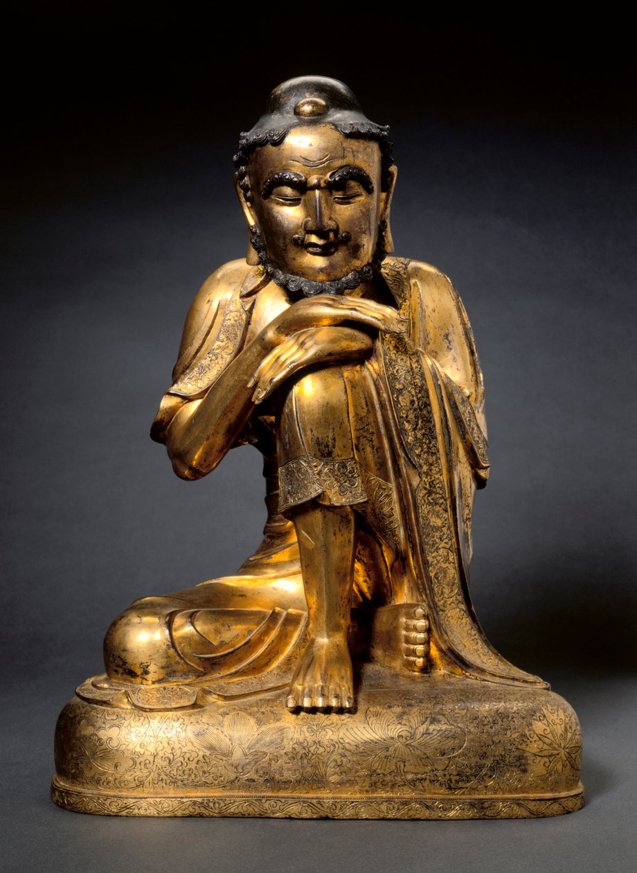 Shakyamuni som asket, begyndelsen af 1300-tallet. af Unbekannt