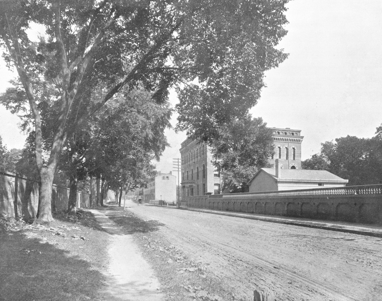 Sheffield Hall, Yale College, New Haven, Connecticut, USA, c1900. af Unbekannt