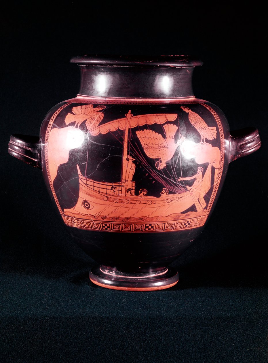 Skibet af Odysseus Ulysses, konge af Ithaca af Unbekannt