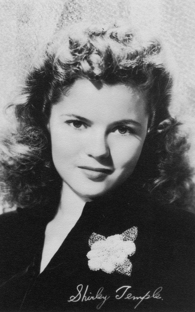Shirley Temple f. 1928, amerikansk skuespillerinde, c1940