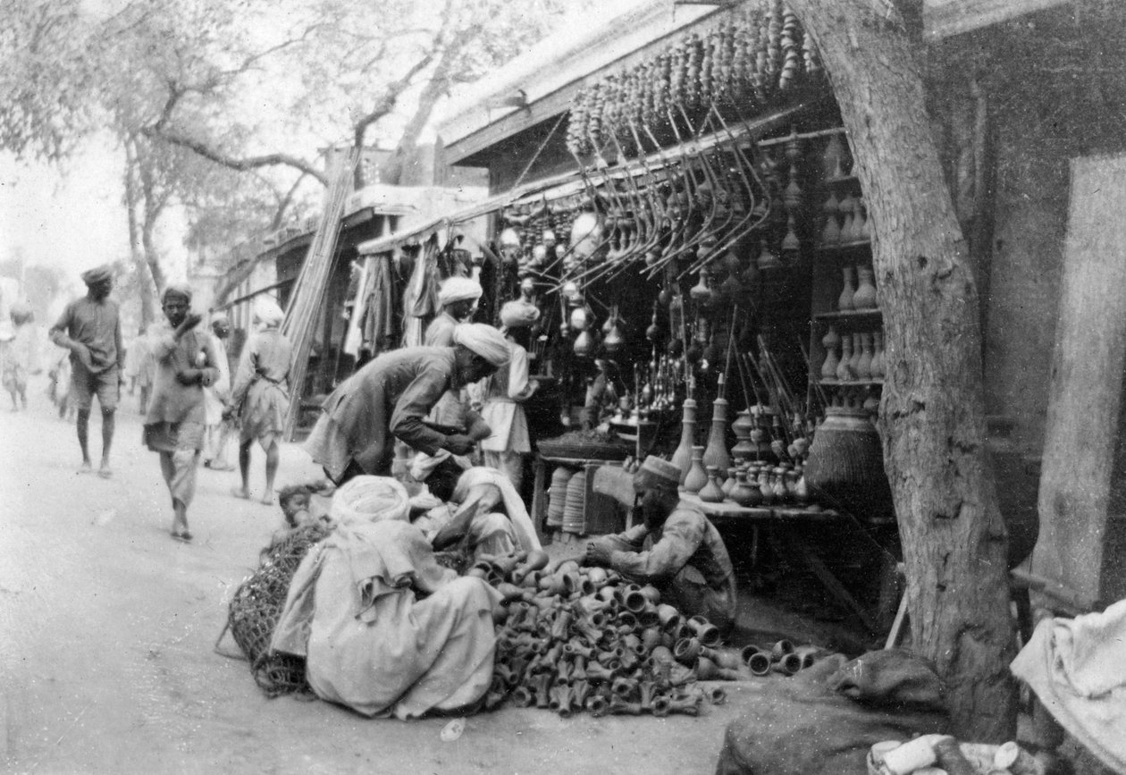 Shisha butik, Howshera, 1917 af Unbekannt