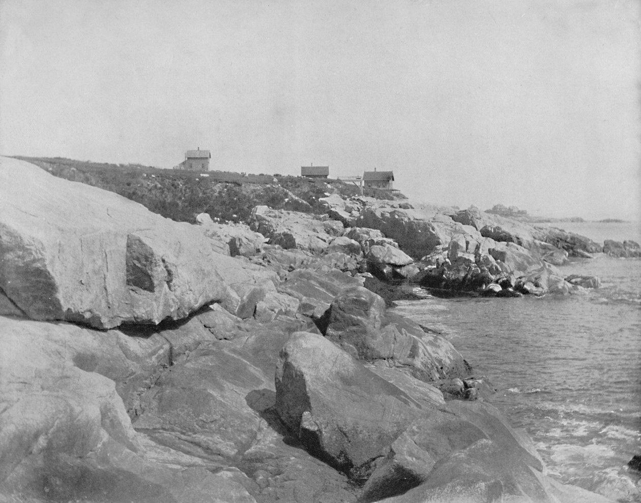 Shore Front, Marblehead, Massachusetts, c1897. af Unbekannt