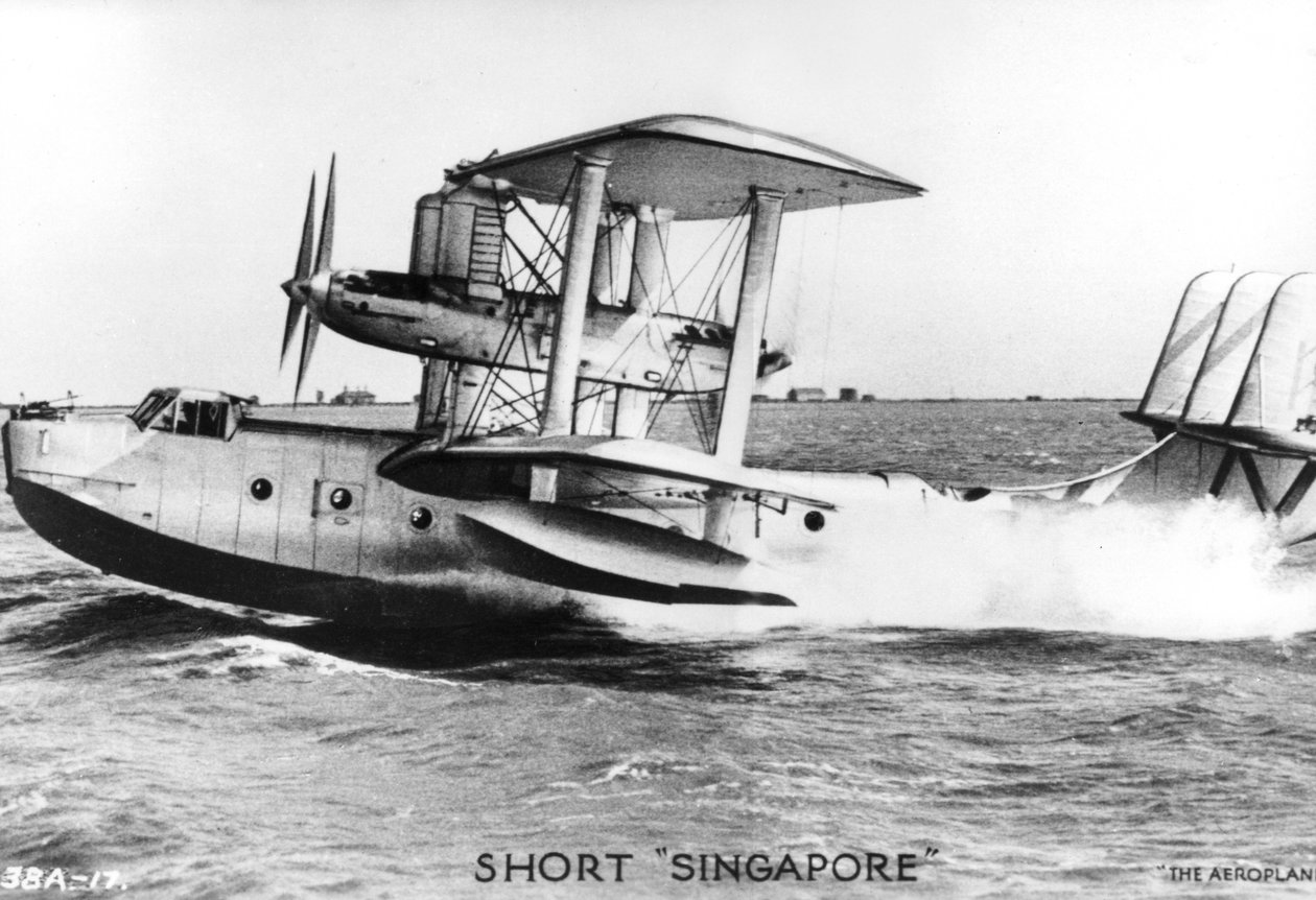 Kort Singapore, c1930