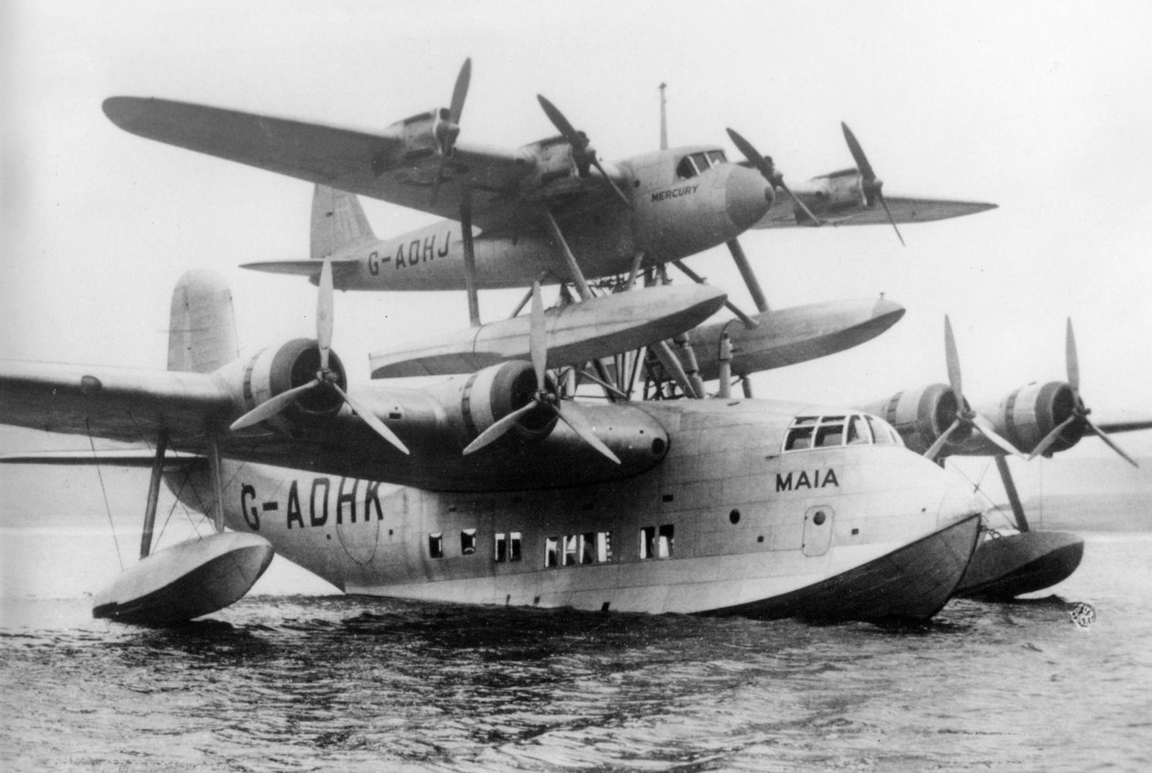 Shorts-vandflyver, Dundee til Sydafrika, 6. oktober 1938 af Unbekannt
