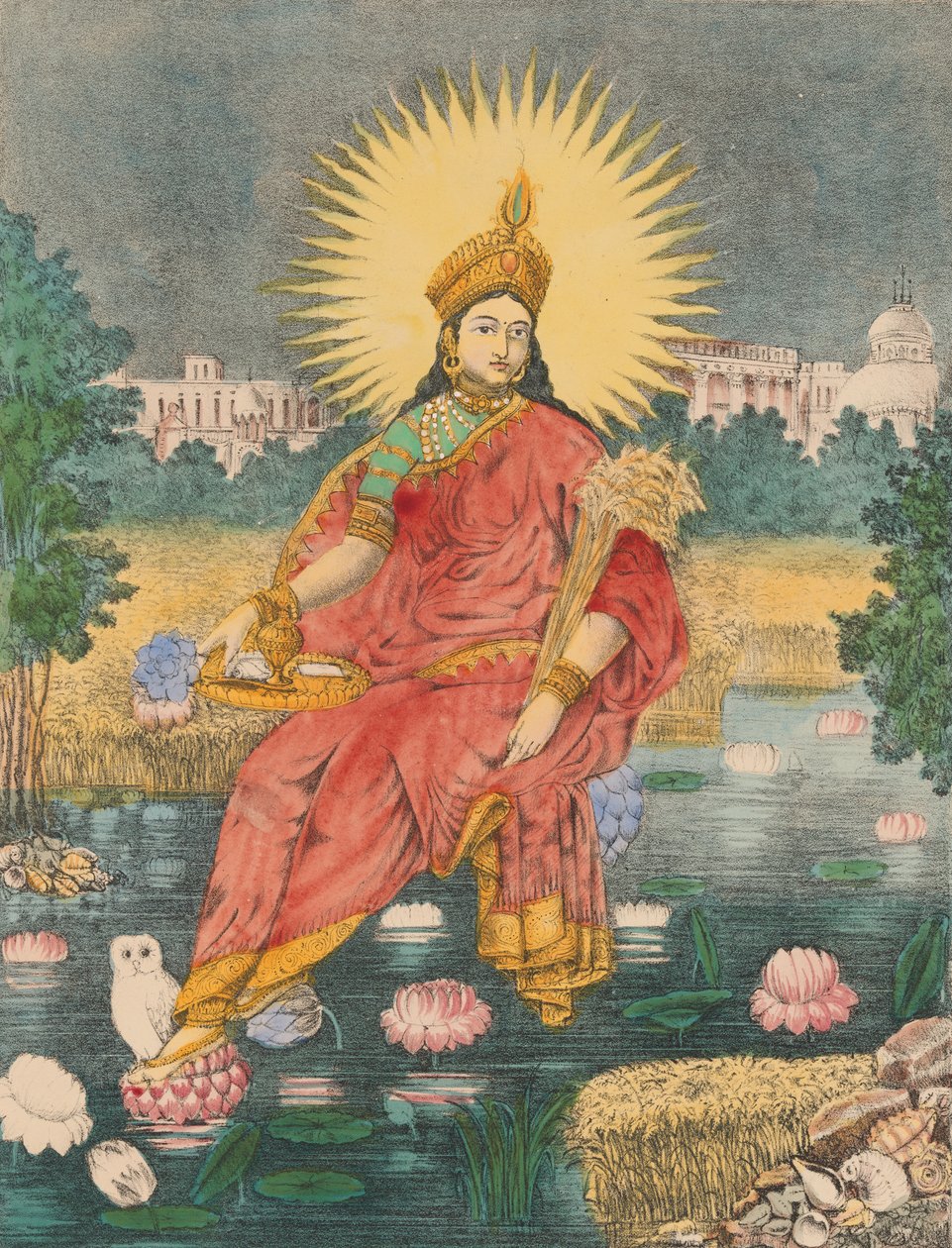 Sri Sri Lakshmi, K. 1880. af Unbekannt