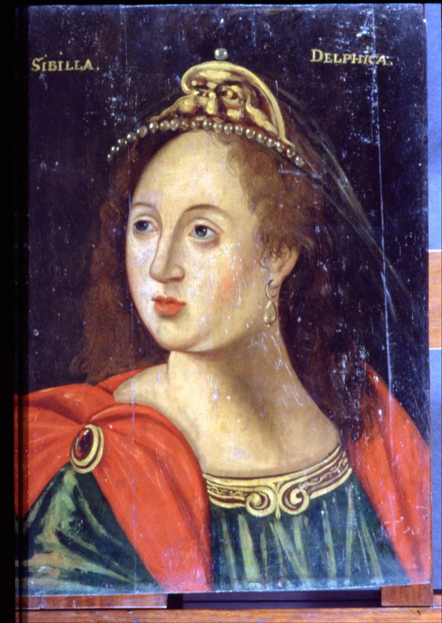Sibyl fra Delphica af Unbekannt