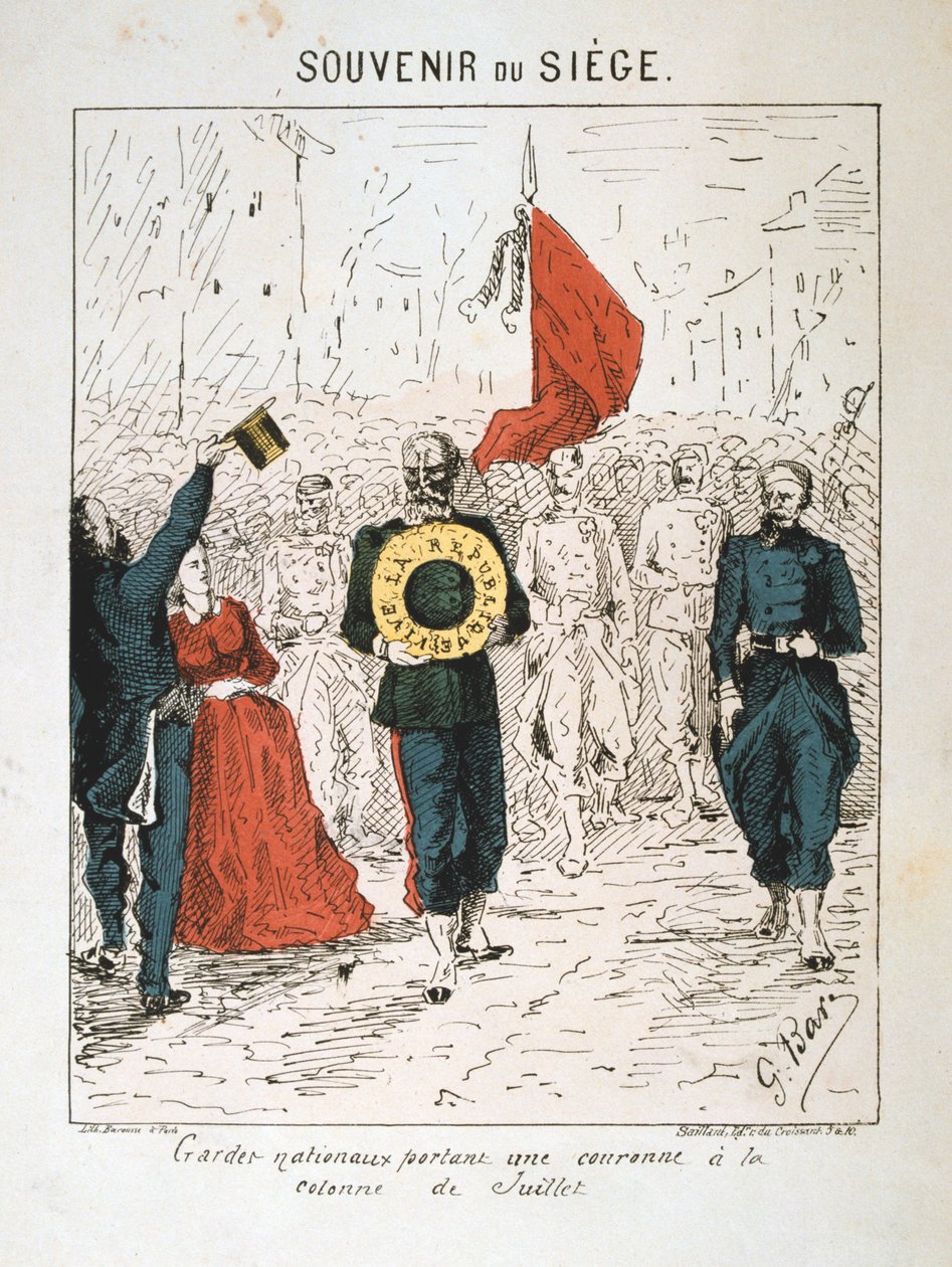 Siege of Paris, 1870-1871. af Unbekannt