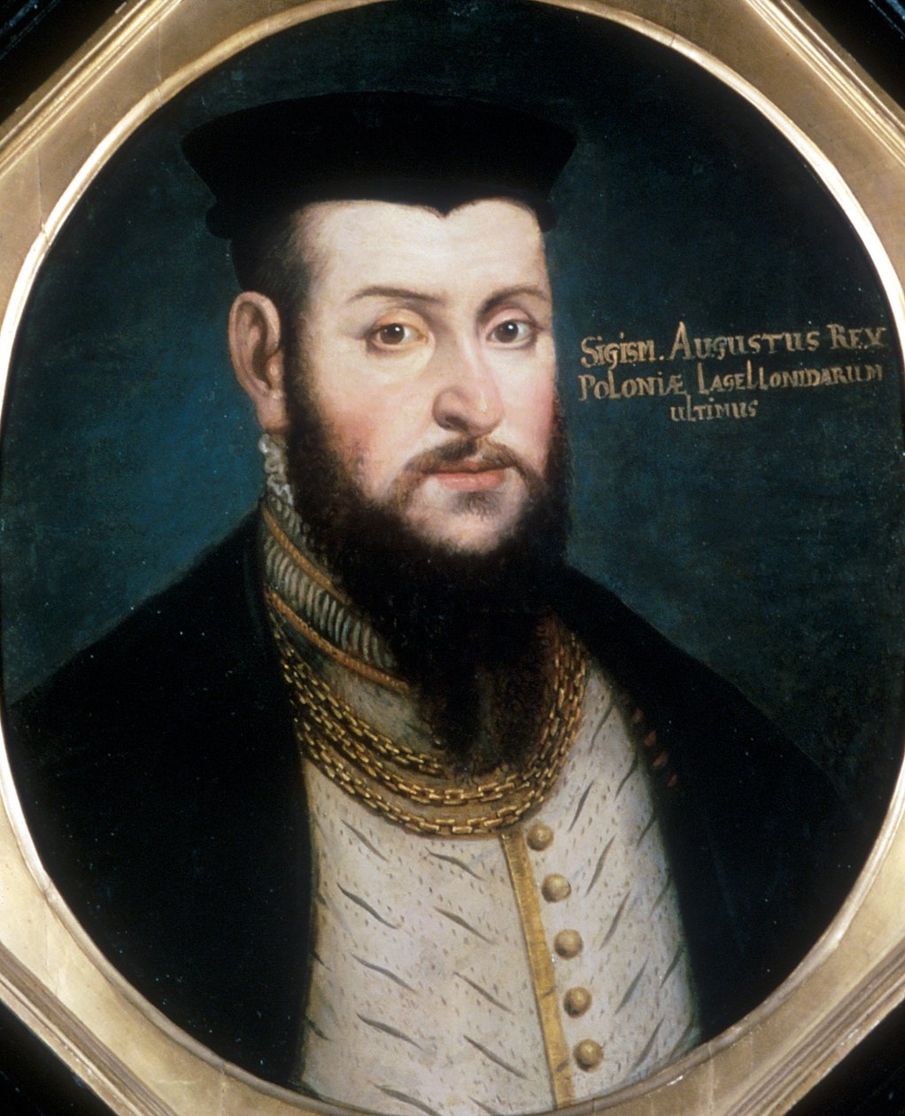 Sigismund II, Augustus, medhersker over Polen med sin far 1530-1548, enehersker fra 1548 af Unbekannt