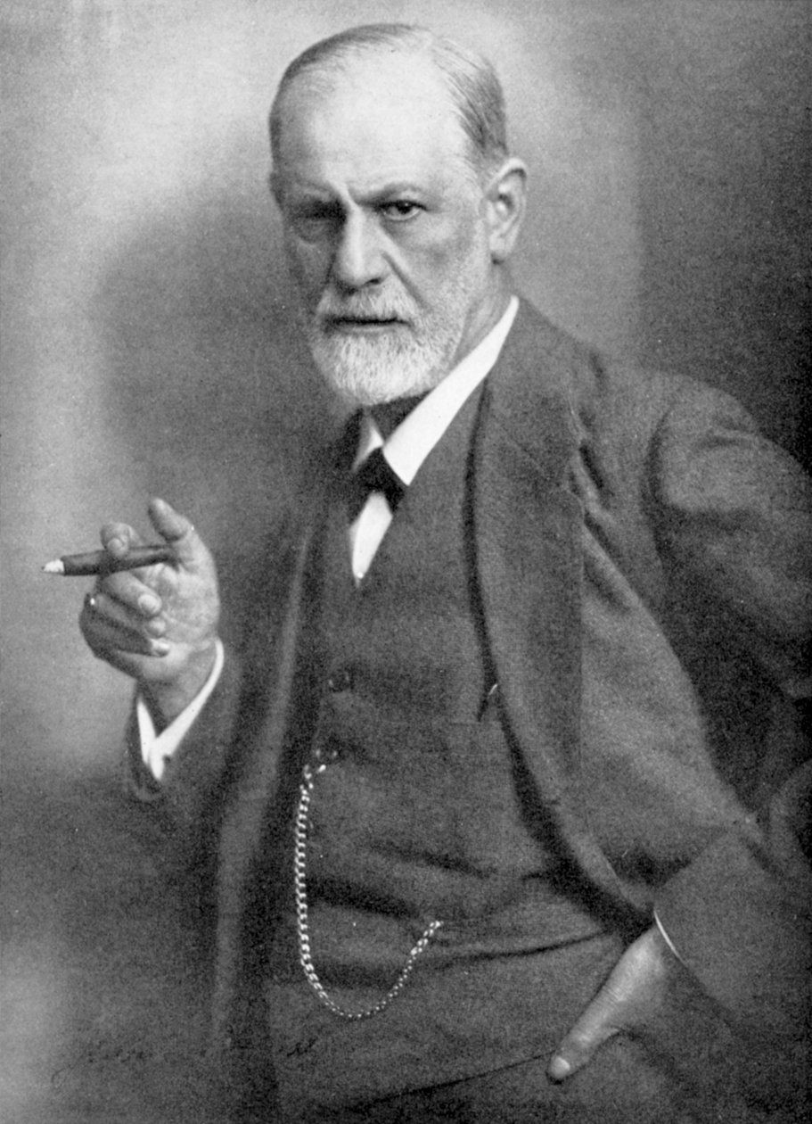 Sigmund Freud 1856-1939, østrigsk neurolog af Unbekannt