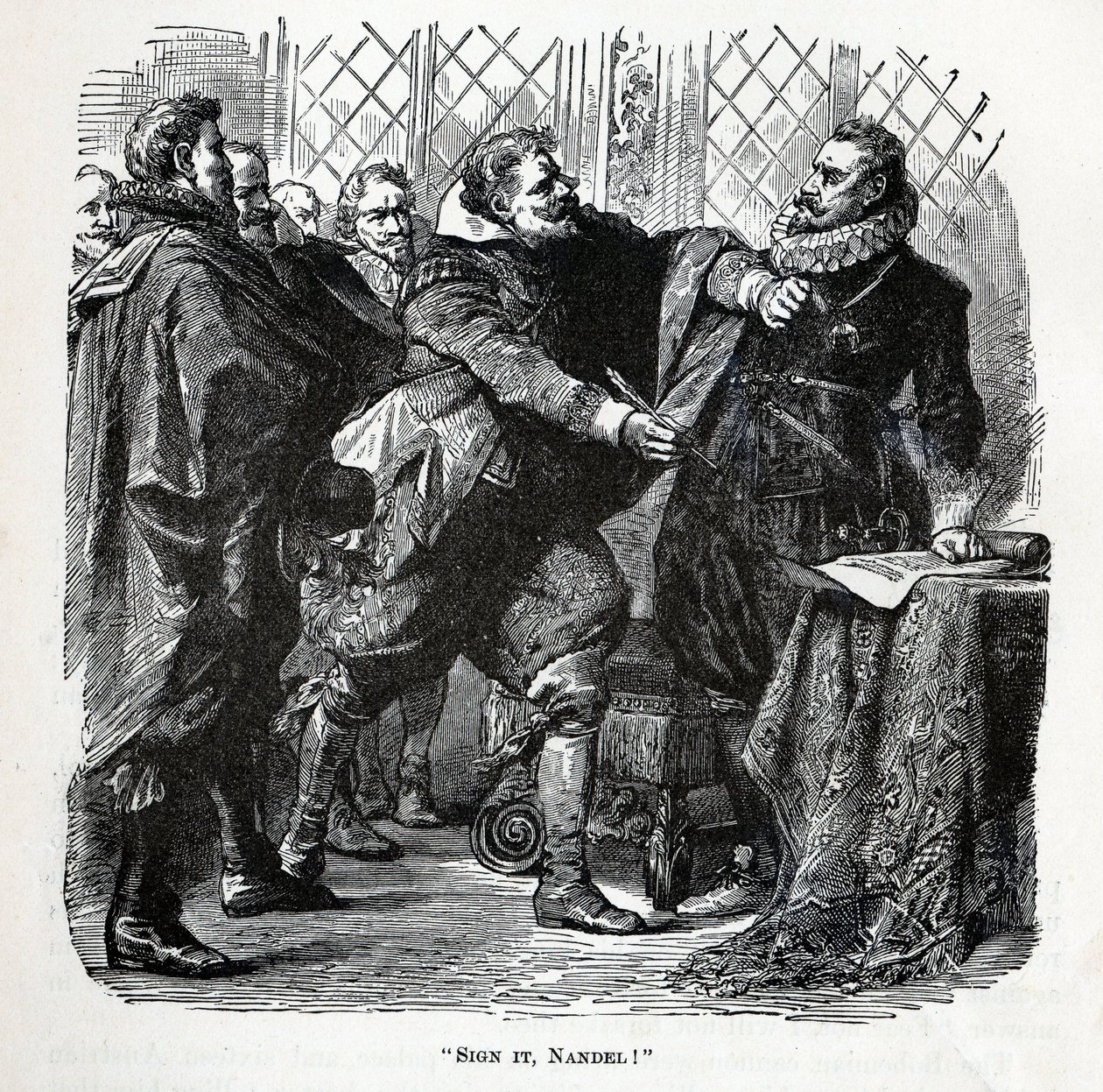 Skriv under, Nandel!, 1882 af Unbekannt