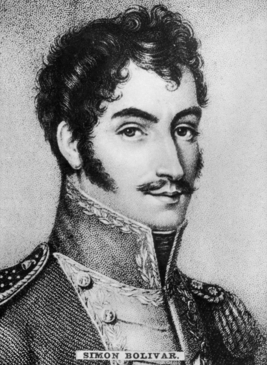 Simon Bolivar 1783-1830, venezuelansk militær og politisk leder, c1910 af Unbekannt