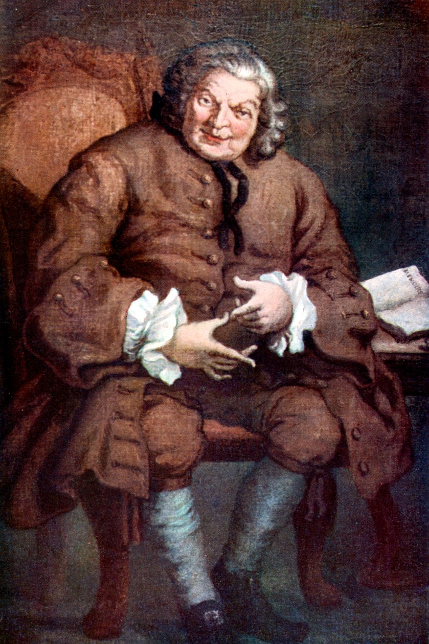 Simon Fraser, Lord Lovat, skotsk jakobit, 1700-tallet c1905 af Unbekannt