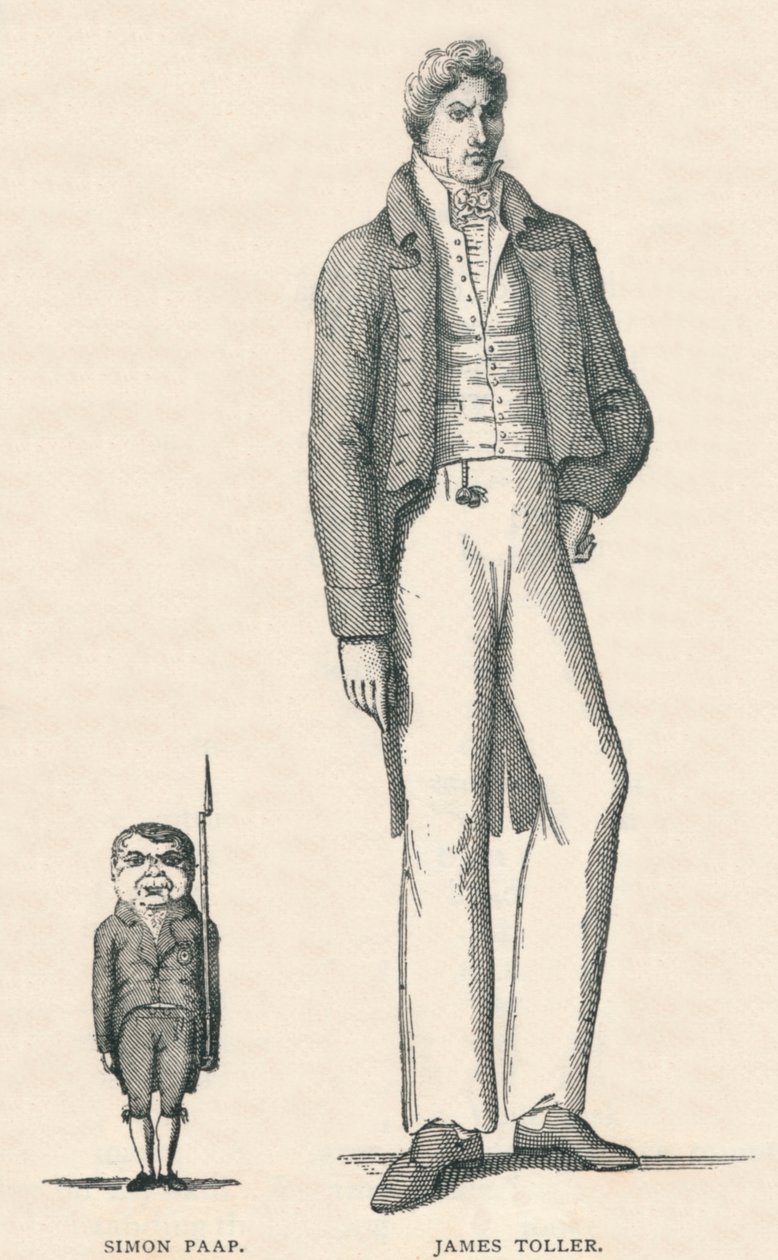 Simon Paap 1789-1828 og James Toller 1798-1818, c1894 af Unbekannt
