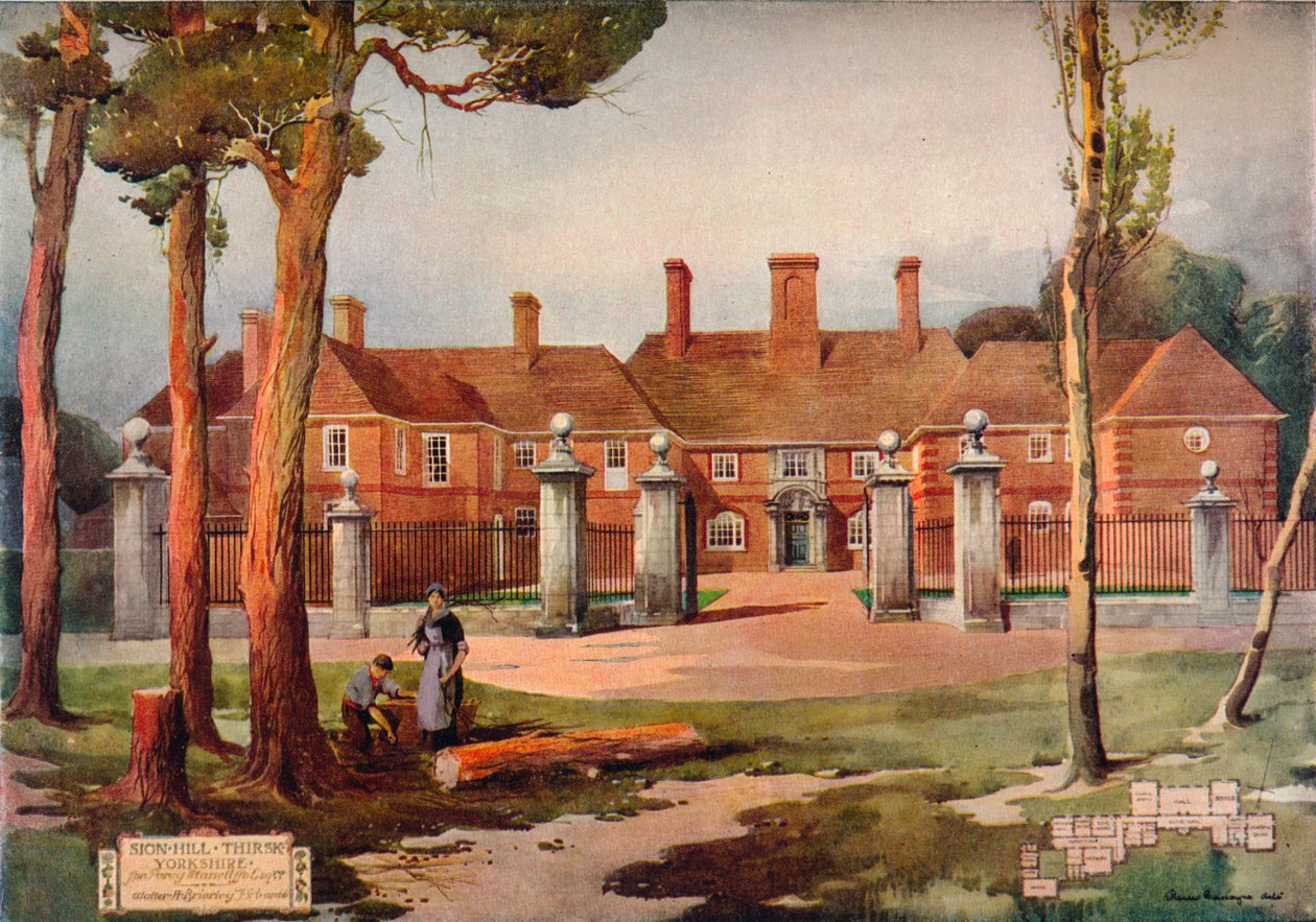 Sion Hill, Thirsk, Yorkshire, c1913 af Unbekannt