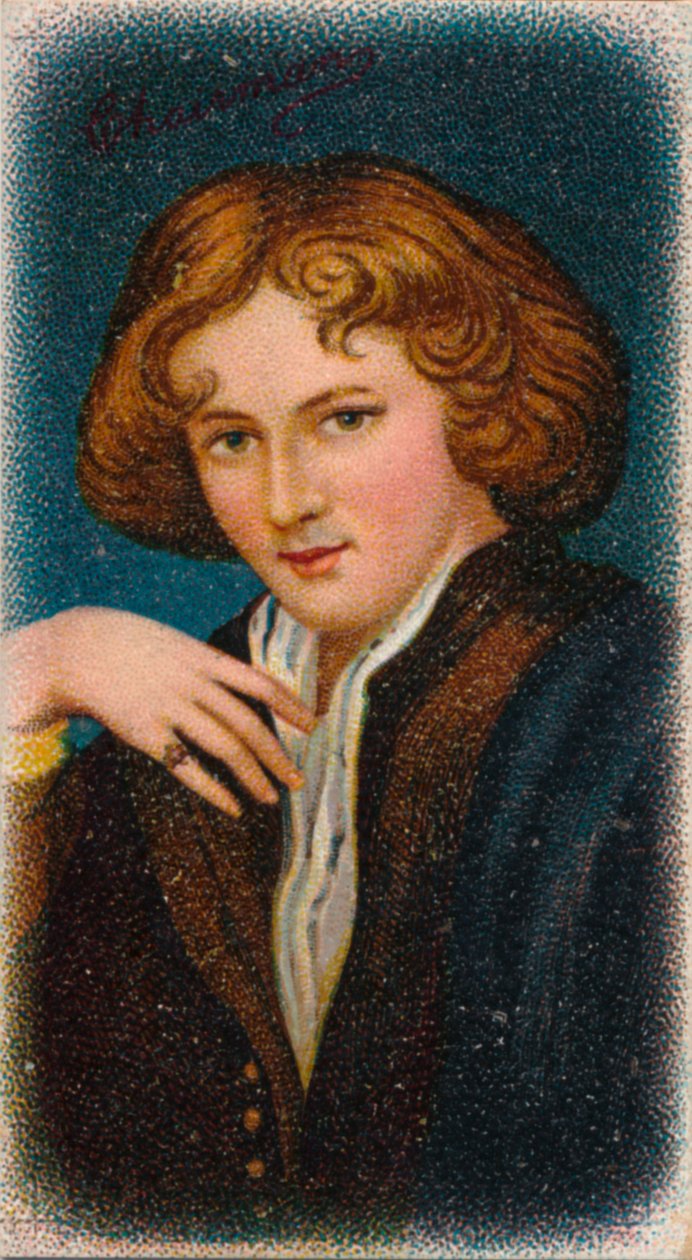 Sir Anthony van Dyck 1599-1641, flamsk barokkunstner, 1912 af Unbekannt