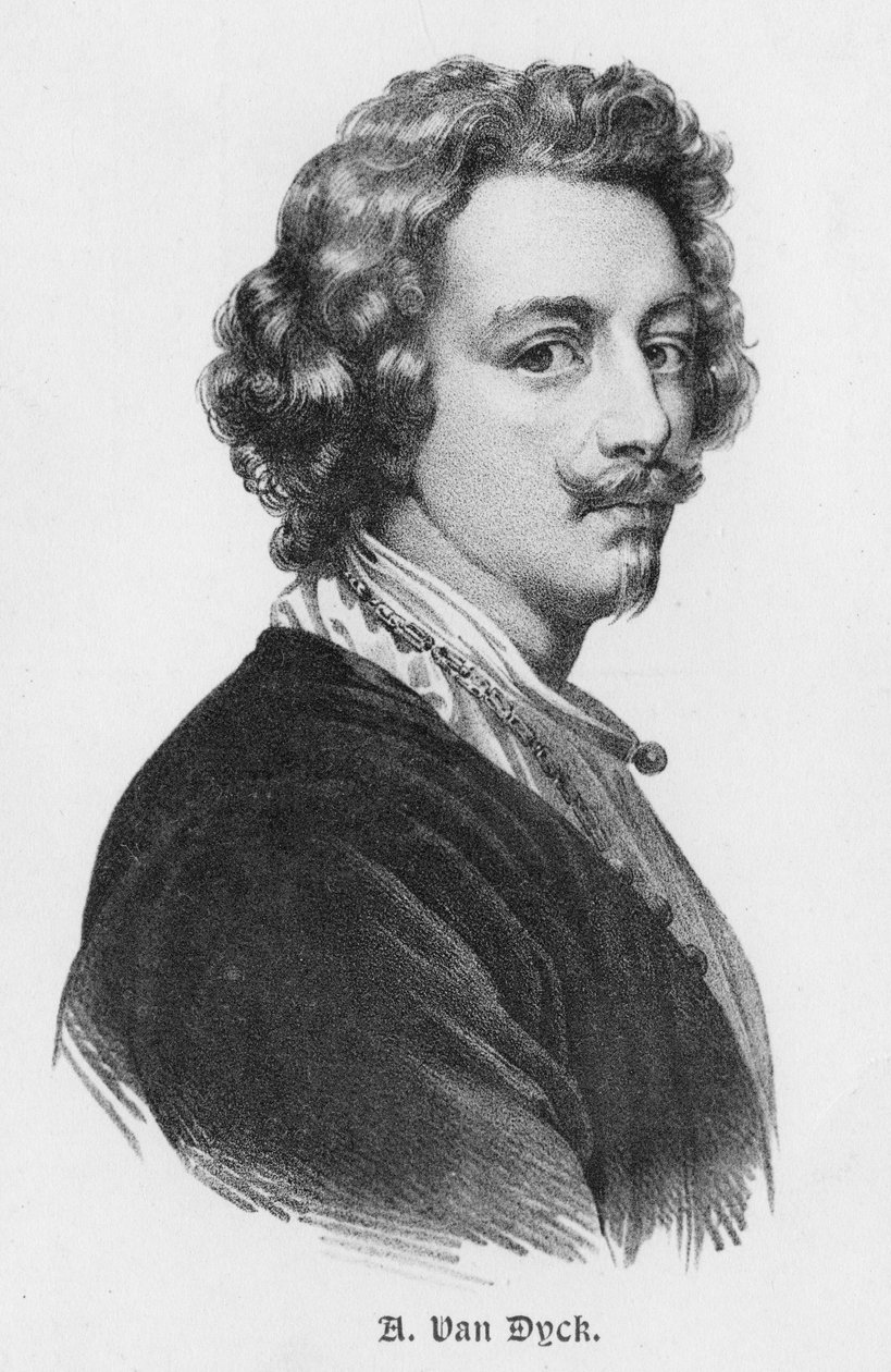 Sir Anthony van Dyck 1599-1641, flamsk maler, begyndelsen af det 20. århundrede af Unbekannt