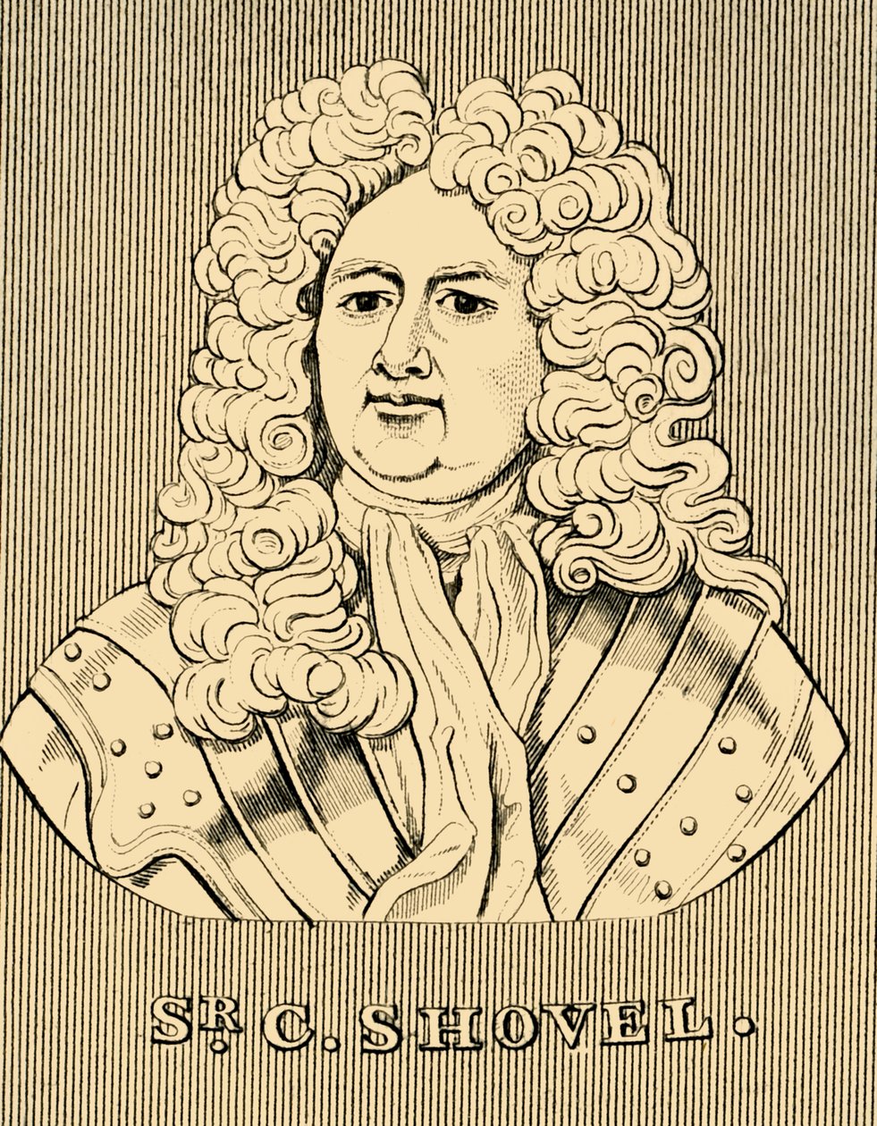 Sir C. Shovel, c1650-1707, 1830. af Unbekannt