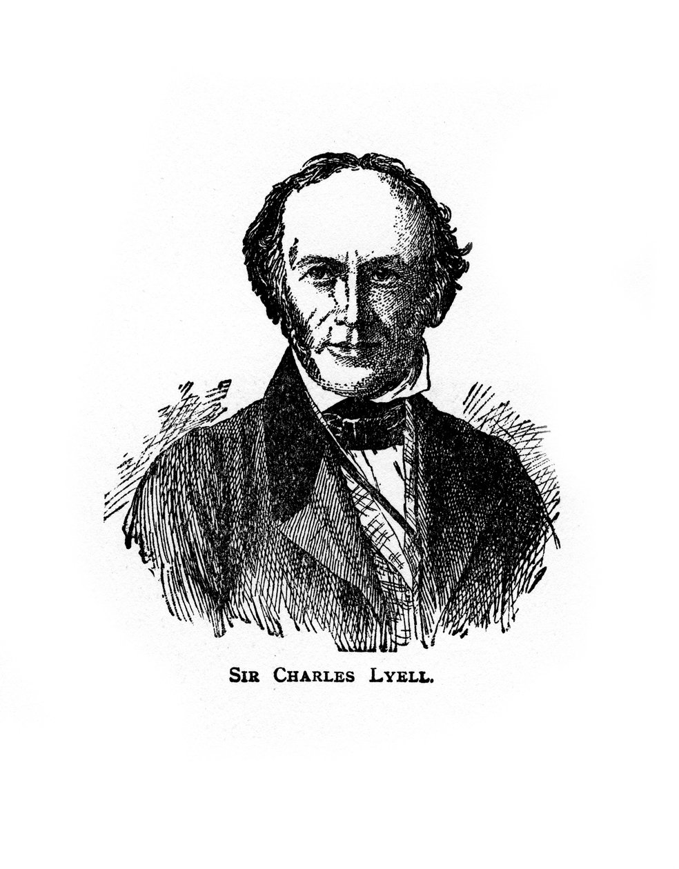 Sir Charles Lyell, britisk advokat og geolog fra det 19. århundrede, det 20. århundrede af Unbekannt