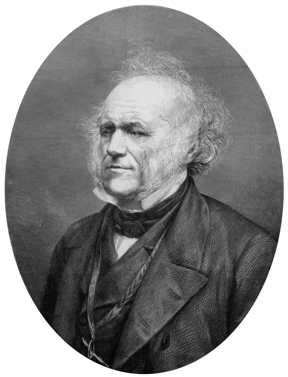 Sir Charles Lyell, 1st Baronet, skotsk advokat og geolog, 1875 af Unbekannt