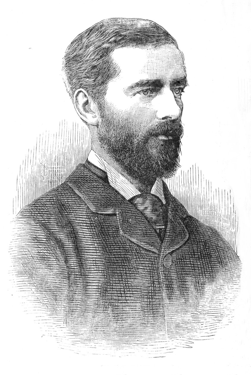 Sir E. B. Malet, c1882-85 af Unbekannt