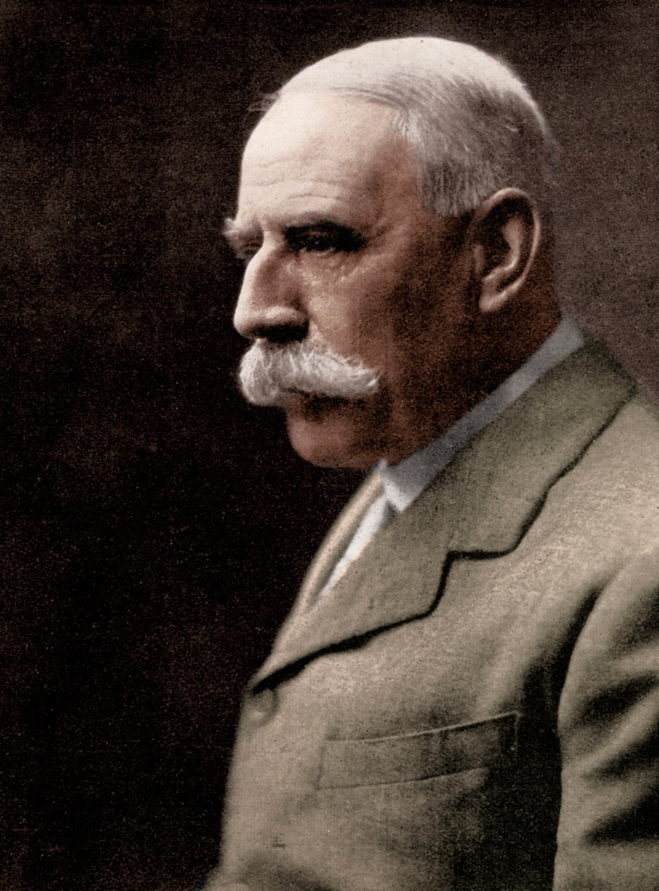 Sir Edward Elgar, 1857-1934, engelsk komponist, begyndelsen af det 20. århundrede. af Unbekannt
