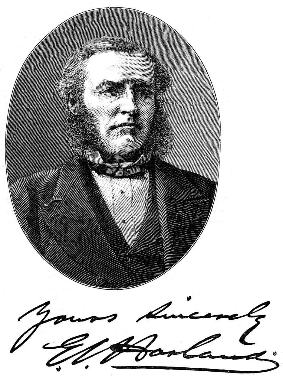 Sir Edward James Harland, britisk skibsbygger, c1880 af Unbekannt