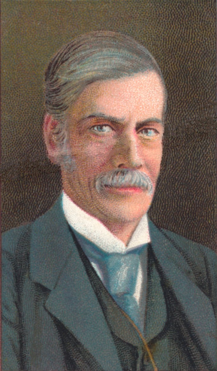 Sir Ernest Mason Satow 1843-1929, britisk lærd, diplomat og japanolog, 1906 af Unbekannt
