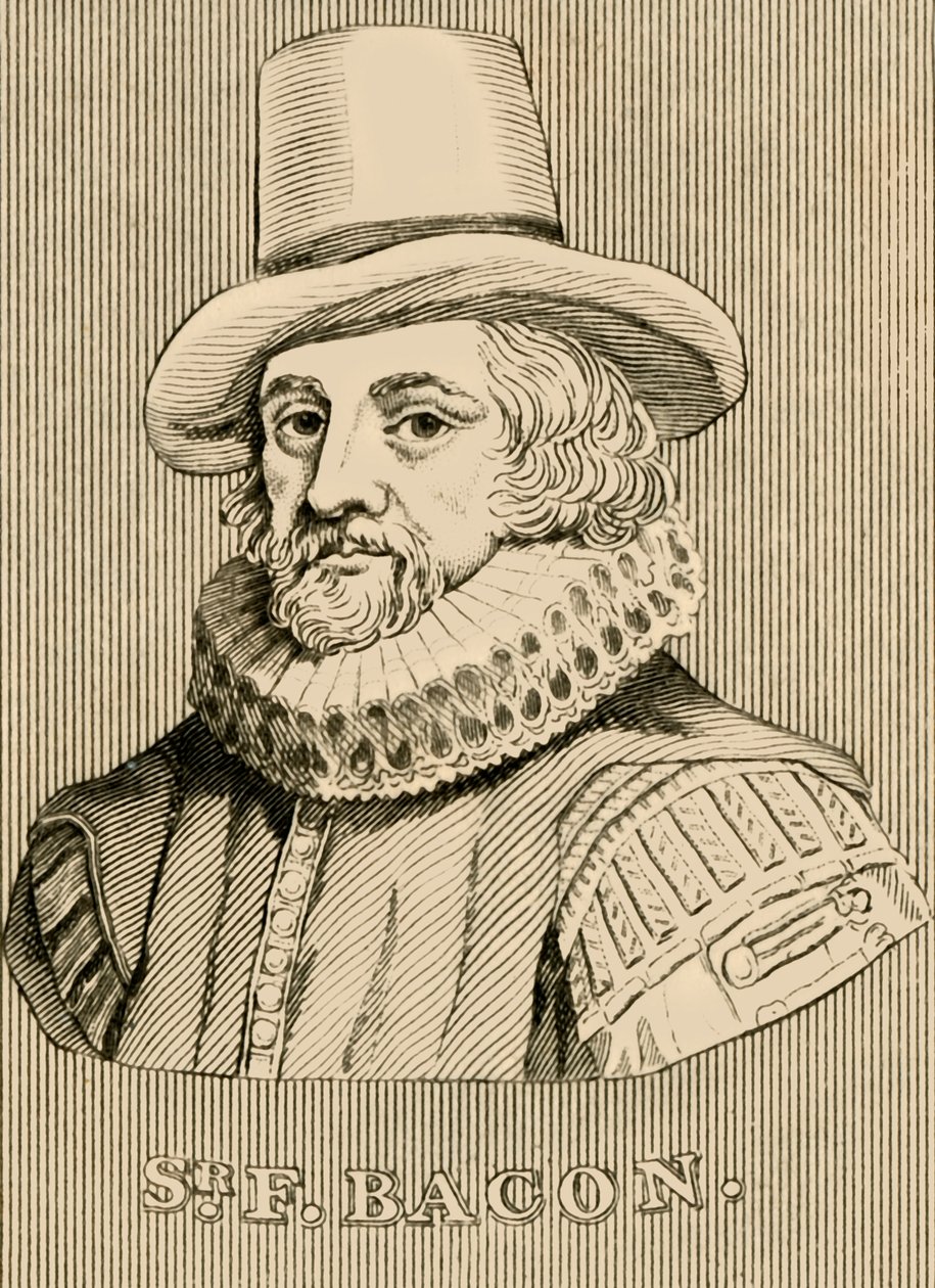 Sir Francis Bacon, 1561-1626, 1830. af Unbekannt