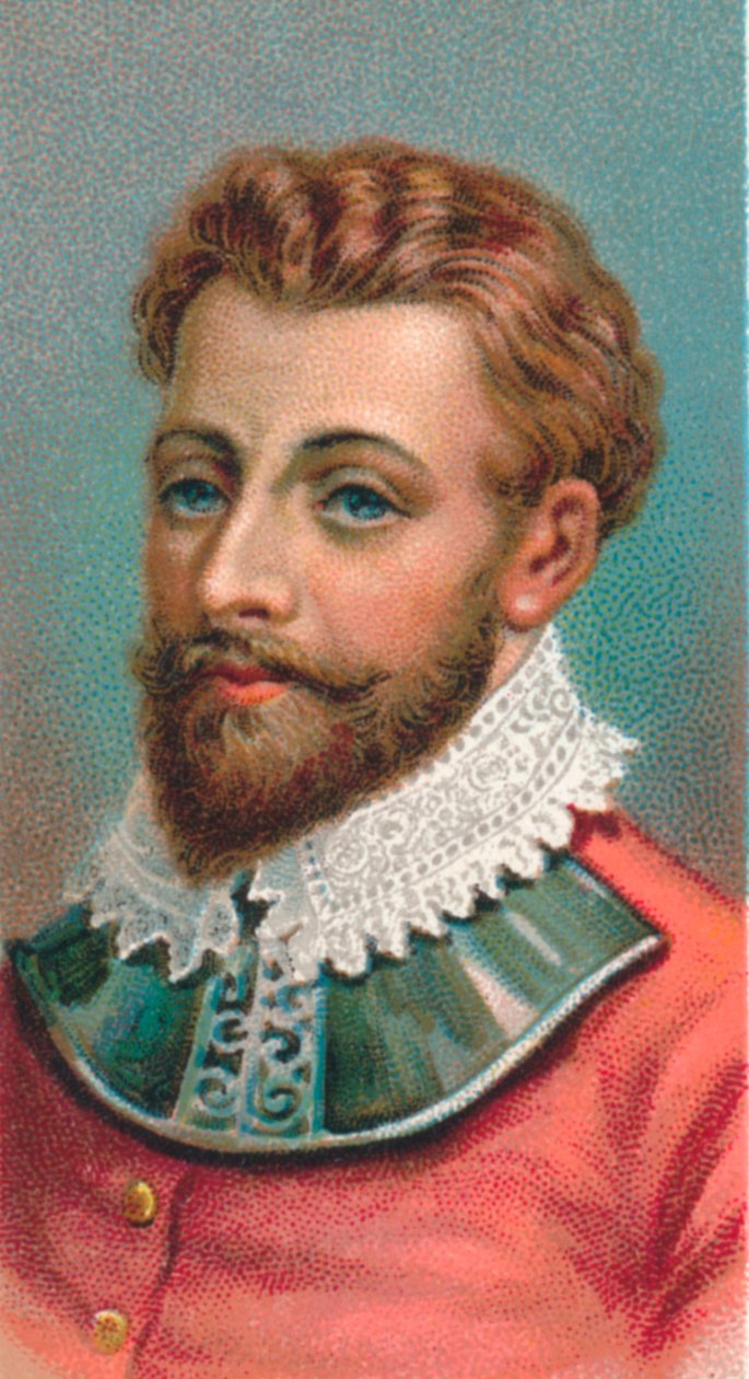 Sir Francis Drake 1540-1596, engelsk sømand, 1924 af Unbekannt