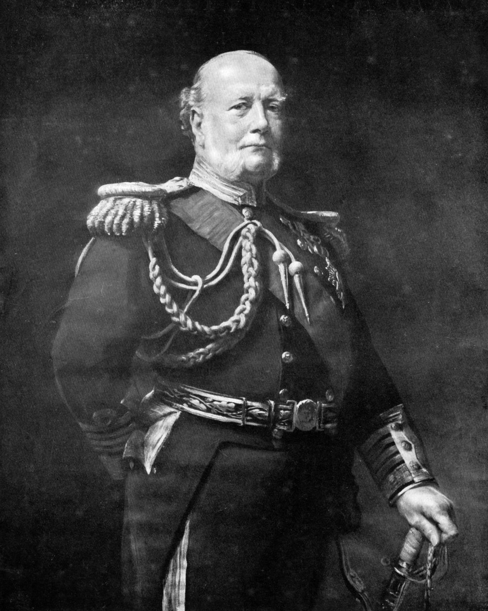 Sir Frederick William Richards, 1833-1912, admiral af flåden, 1901 af Unbekannt