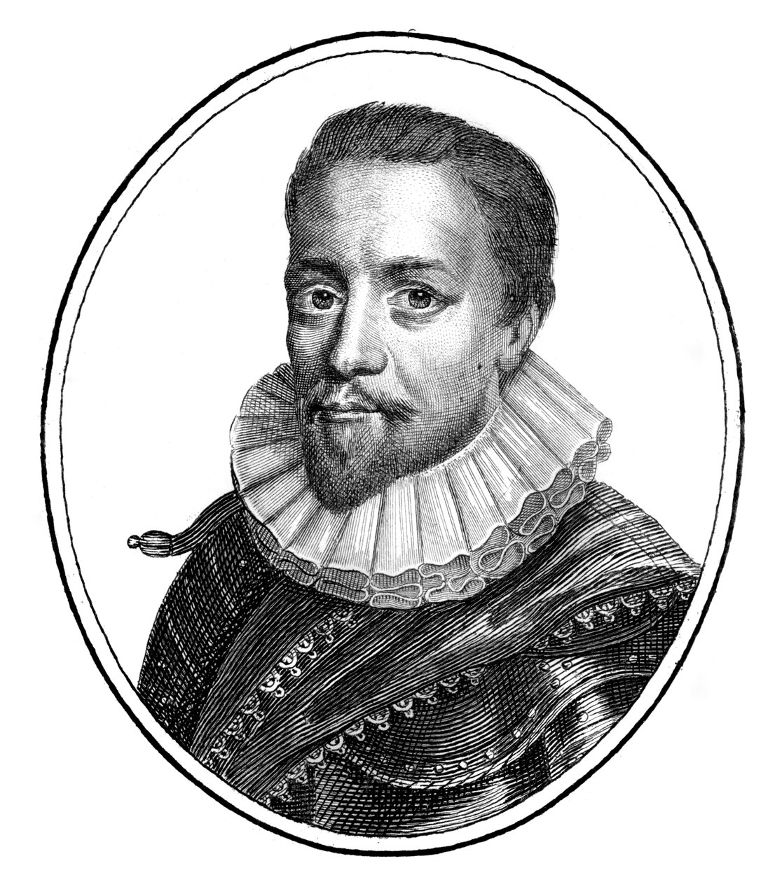 Sir Horace Vere, engelsk soldat under 30-års krigen af Unbekannt