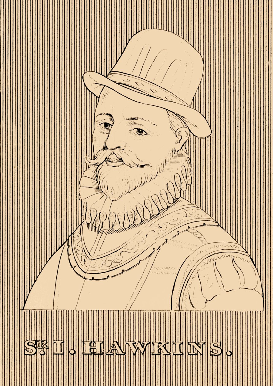 Sir I. Hawkins, 1532-1595, 1830. af Unbekannt
