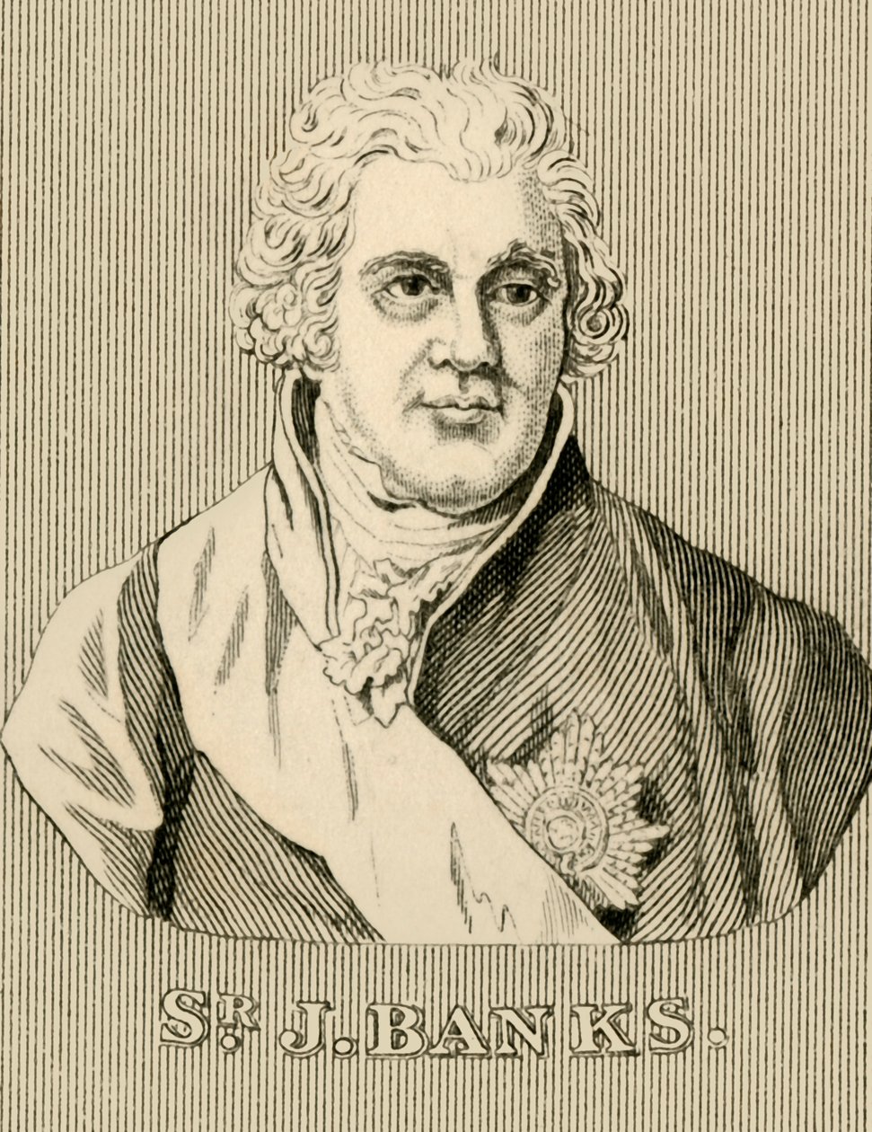 Sir J. Banks, 1743-1820, 1830. af Unbekannt