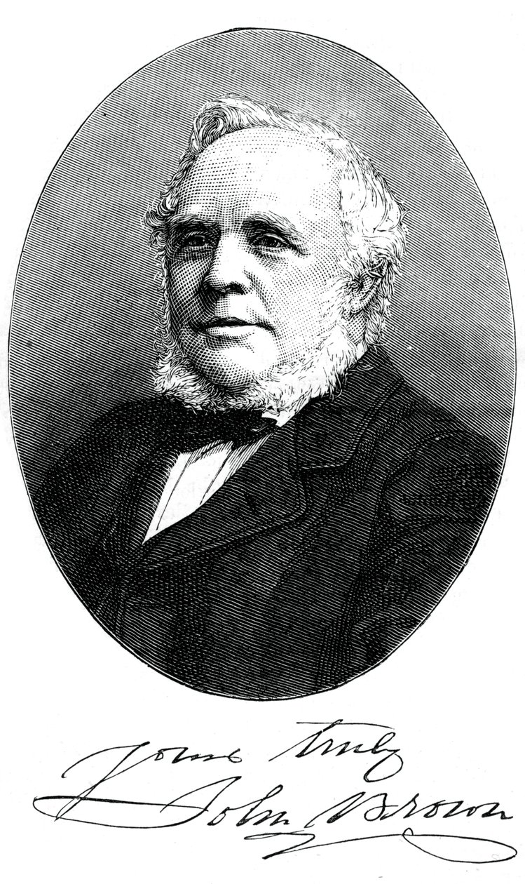 Sir John Brown, britisk industrimand, c1880 af Unbekannt