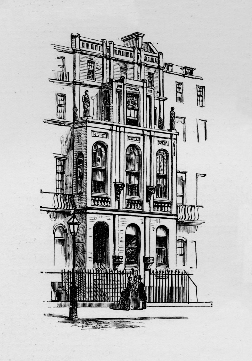 Sir John Soanes Museum, 1890 af Unbekannt