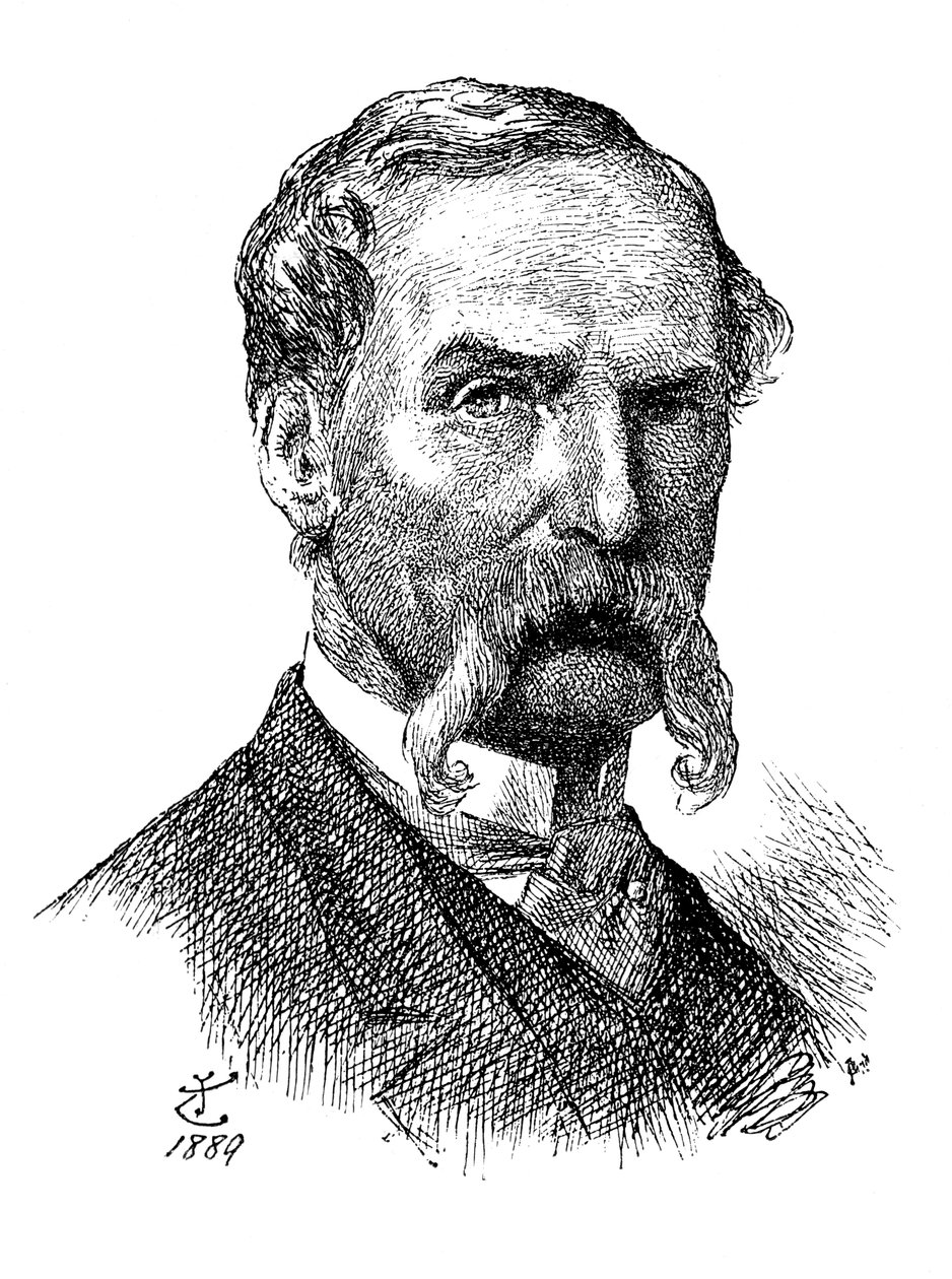 Sir John Tenniel, britisk kunstner og tegneserieskaber, 1889 1895 af Unbekannt