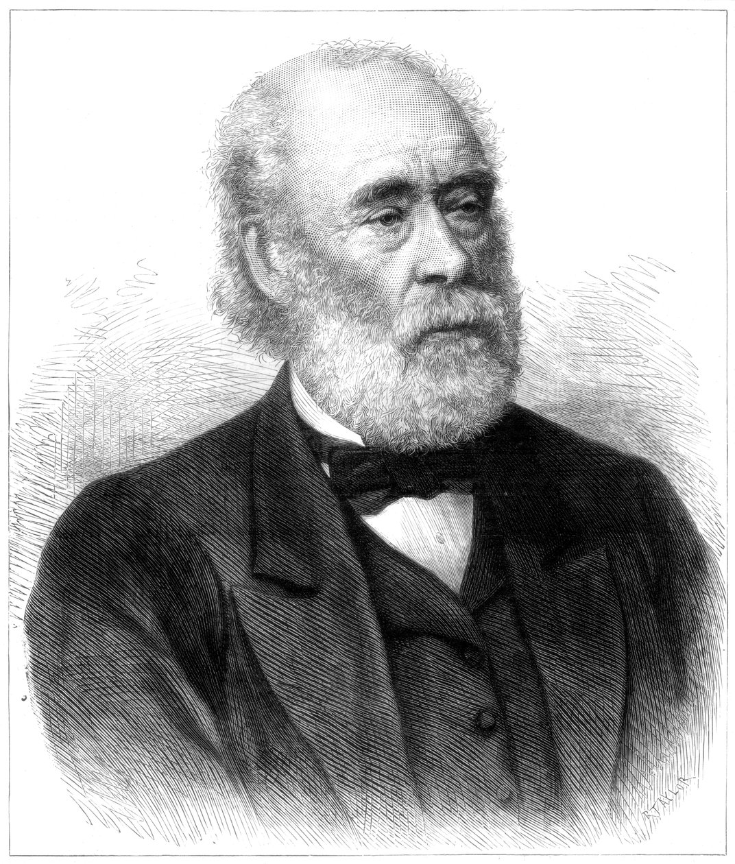 Sir Joseph Whitworth, britisk maskiningeniør, 1887 af Unbekannt