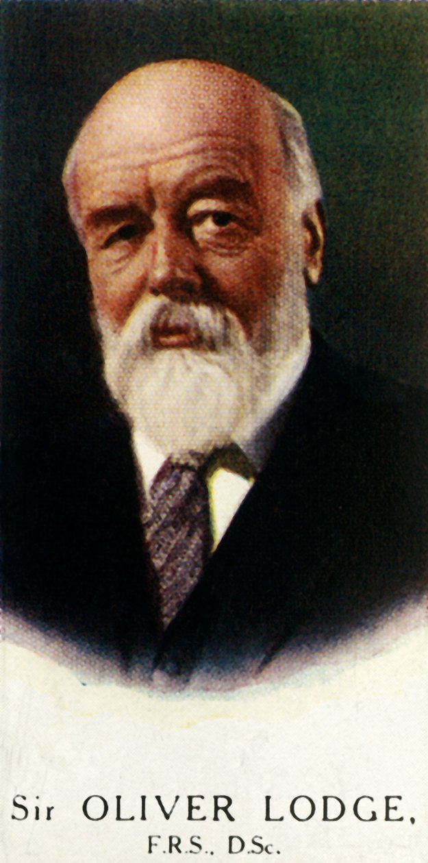 Sir Oliver Lodge, F.R.S., D.Sc., 1927. af Unbekannt