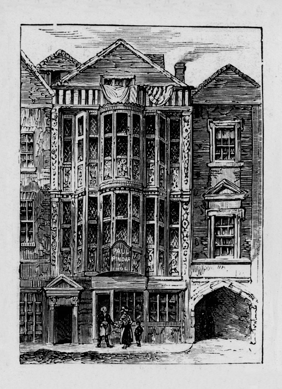 Sir Paul Pindars hus, 1890 af Unbekannt
