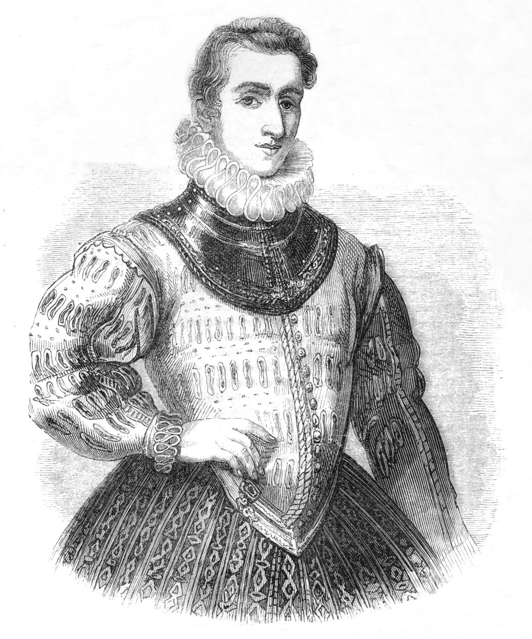 Sir Philip Sidney, 1845 af Unbekannt