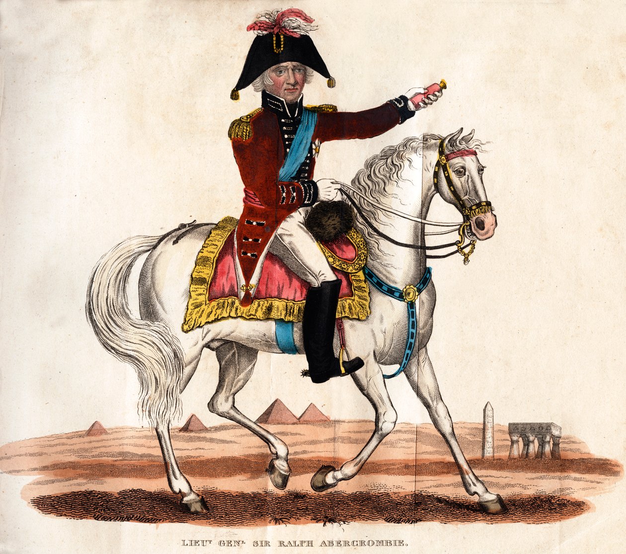 Sir Ralph Abercromby 1734-1801, britisk generalløjtnant, 1816 af Unbekannt
