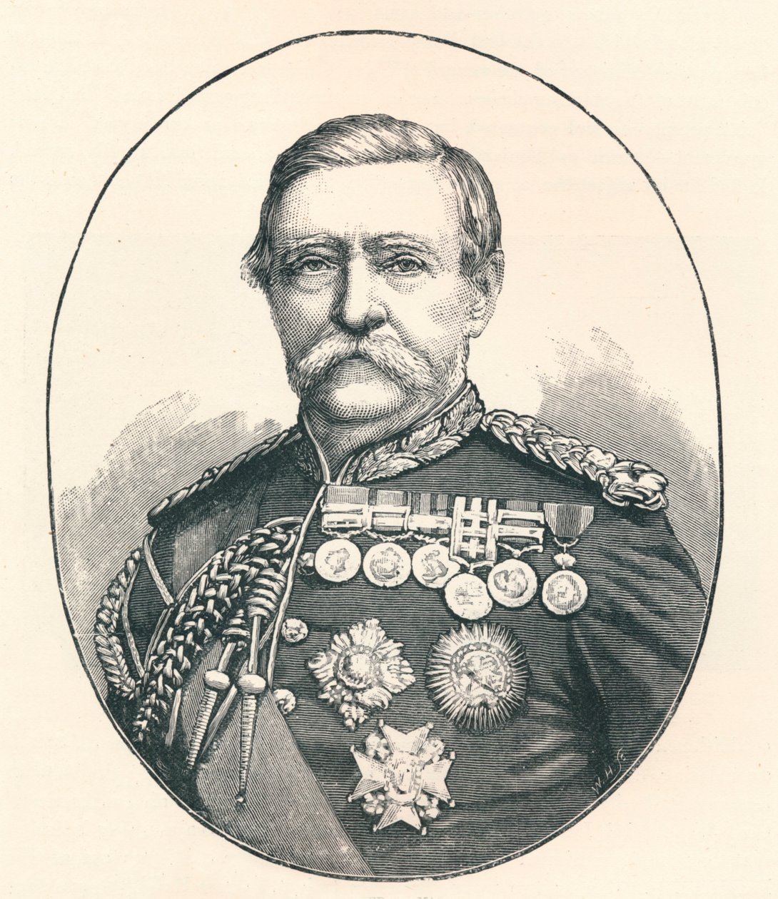 Sir Robert Napier 1791-1876, Lord Napier af Magdala, 1896 af Unbekannt